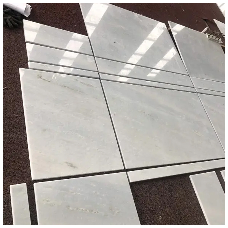 Brazilian Crystal Blue Quartzite Floor and Wall Tiles