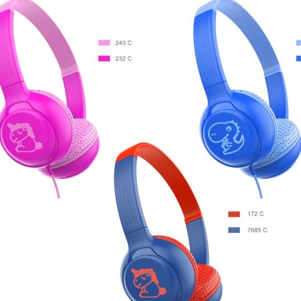 Cute Headphones with Cartoon Image for Children