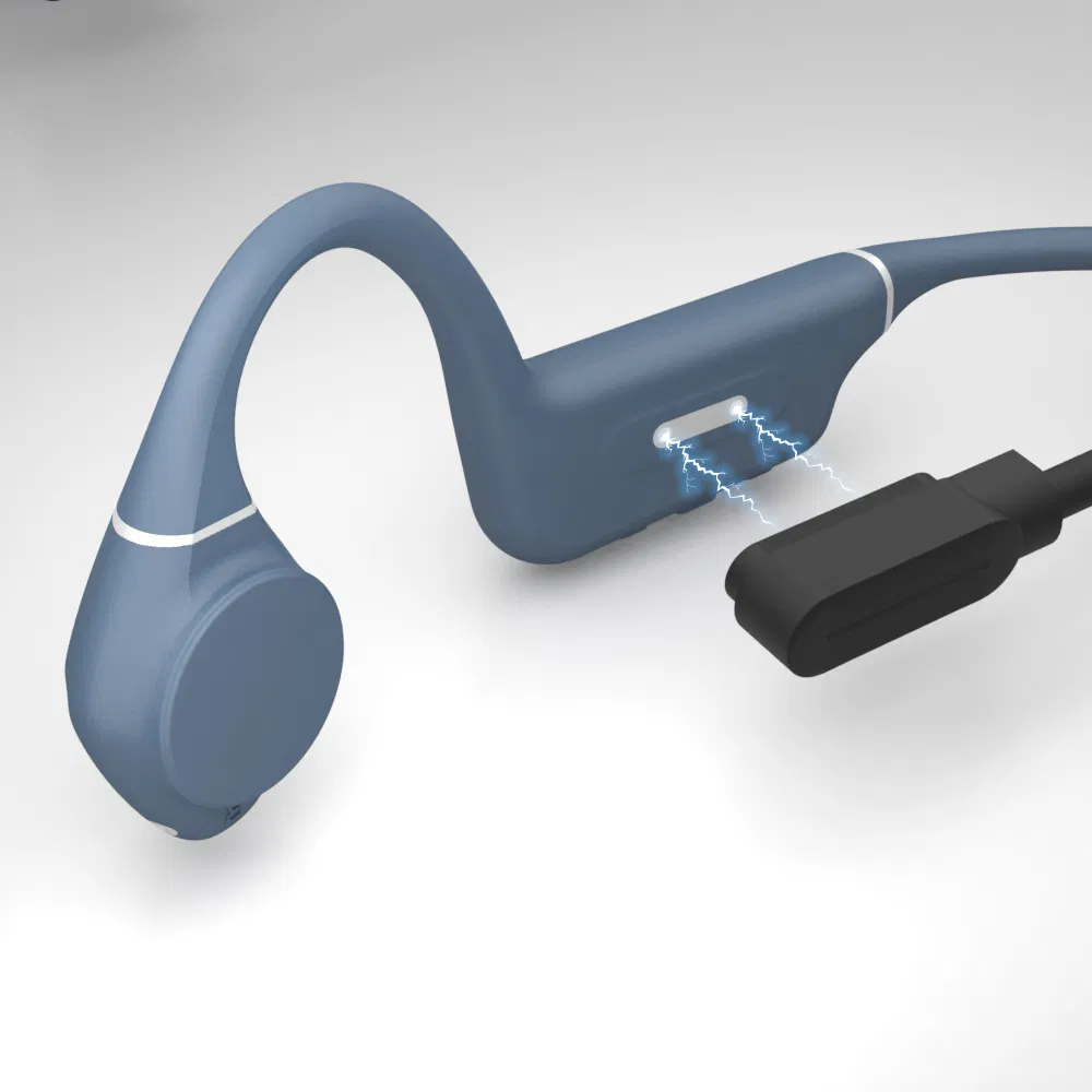 Es-918PRO Noise-Cancelling Bone Conduction Headset Headband Headphones Waterproof Ipx7