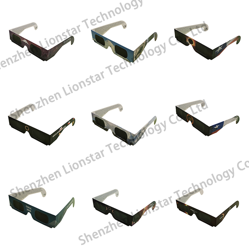 Wholesale Custom Paper Eclipse Glasses Eclipse Observation Glasses Provide CE Certificate ISO Certification