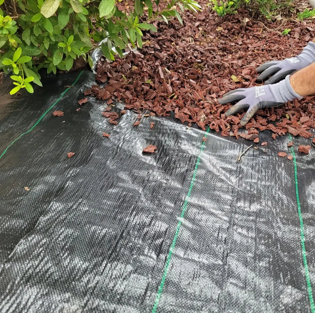 PP Woven Heavy Duty Agriculture Ground Cover Garden Landscape Block Barrier Fabric Weed Mat