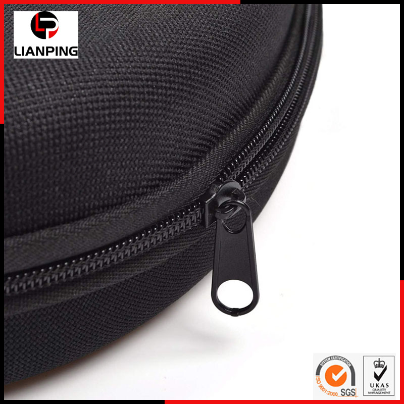 Protective Travel Carrying Hard EVA Headphone Case with Mesh Pocket