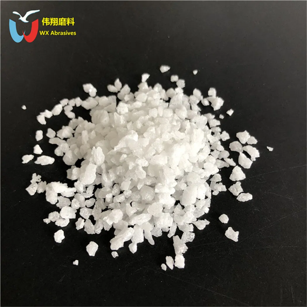 White Fused Alumina Oxide 0.2-1mm 1-3mm for Refractory 99.9% Aluminium