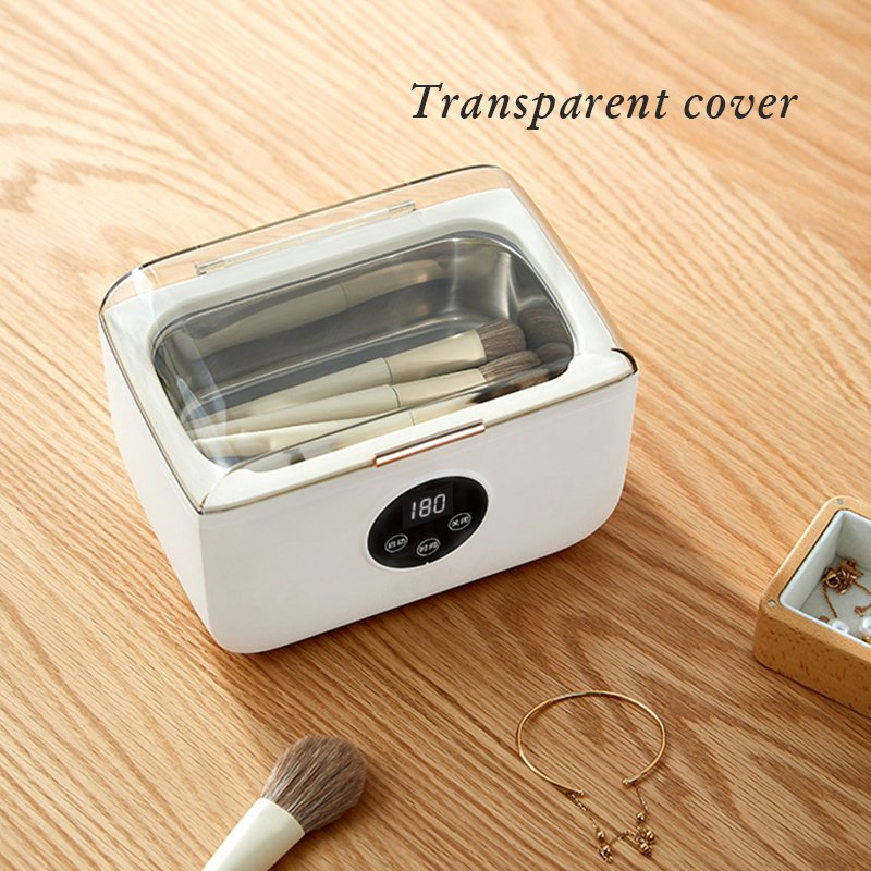 48kHz Mini Jewelry Ultrasonic Cleaner Machine for Glasses Rings