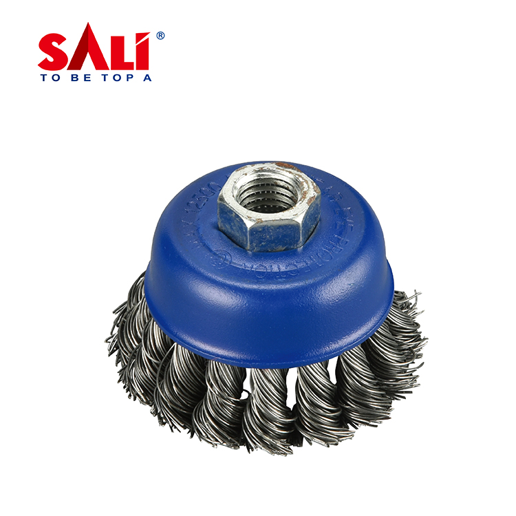Sali 6'' 150mm High Quality Twisted Wire Cup Brush