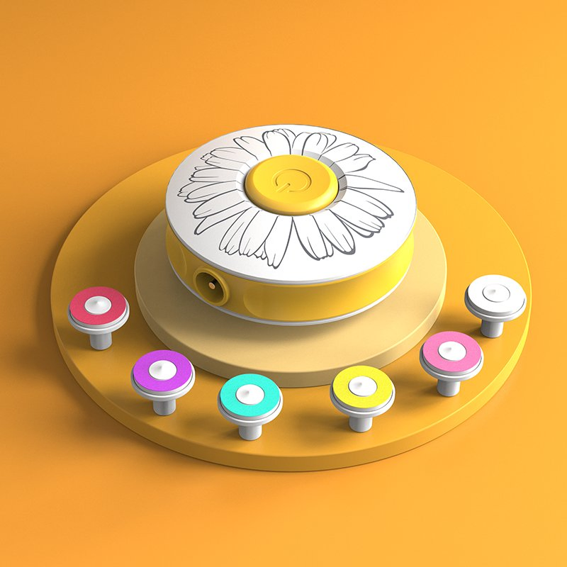 7 in 1 Kids Electric Nail Clipper Set Multi-Functional Automatic Baby Nail Trimmer