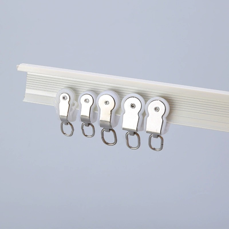 Silent Strip Curtain Pulley, Wheel Body Wrapped with Silicone Strip
