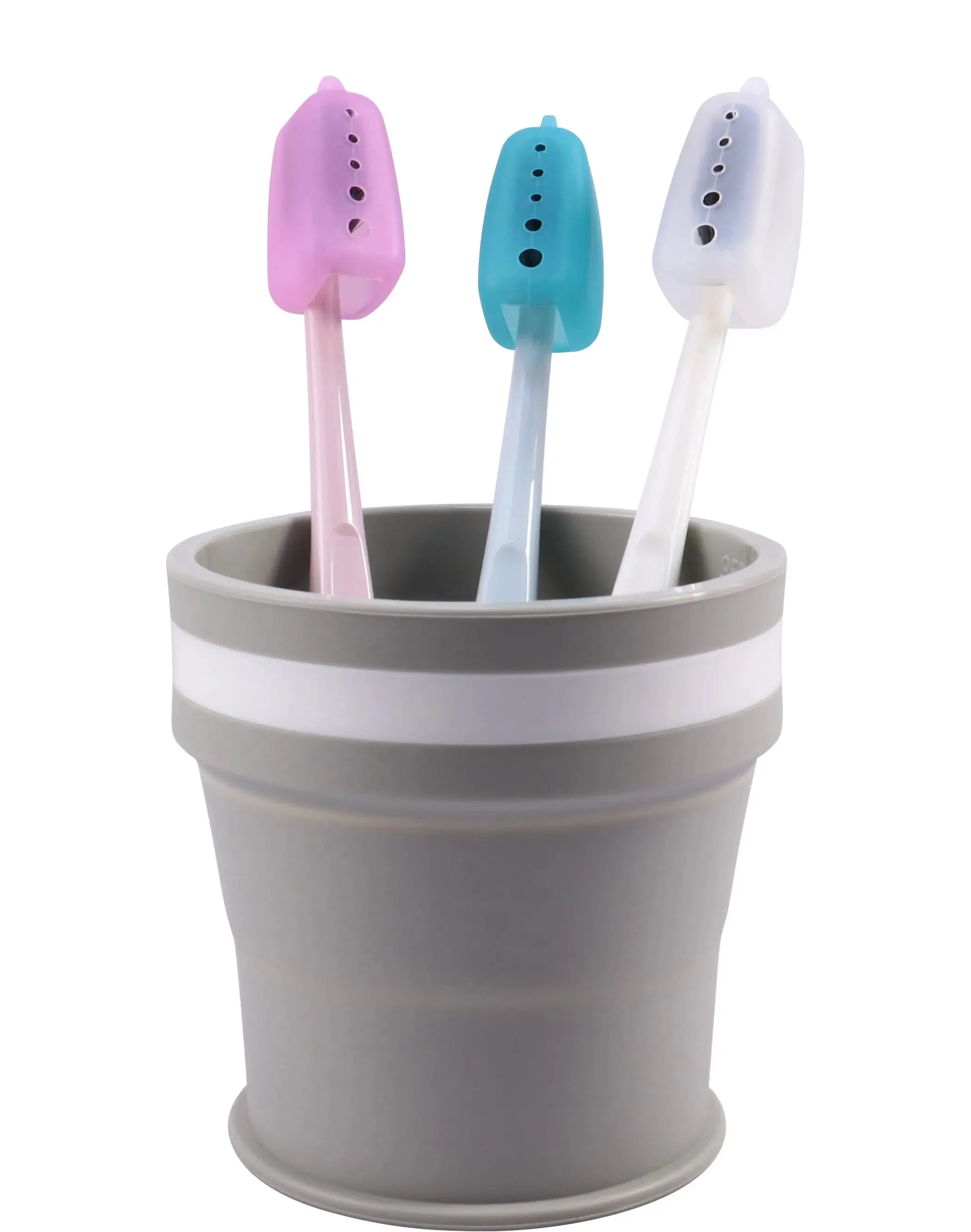 Custom Design Silicon Razor Tooth Brush Clip Case Eco-Friendly Food Grade Silicone Toothbrush Cover