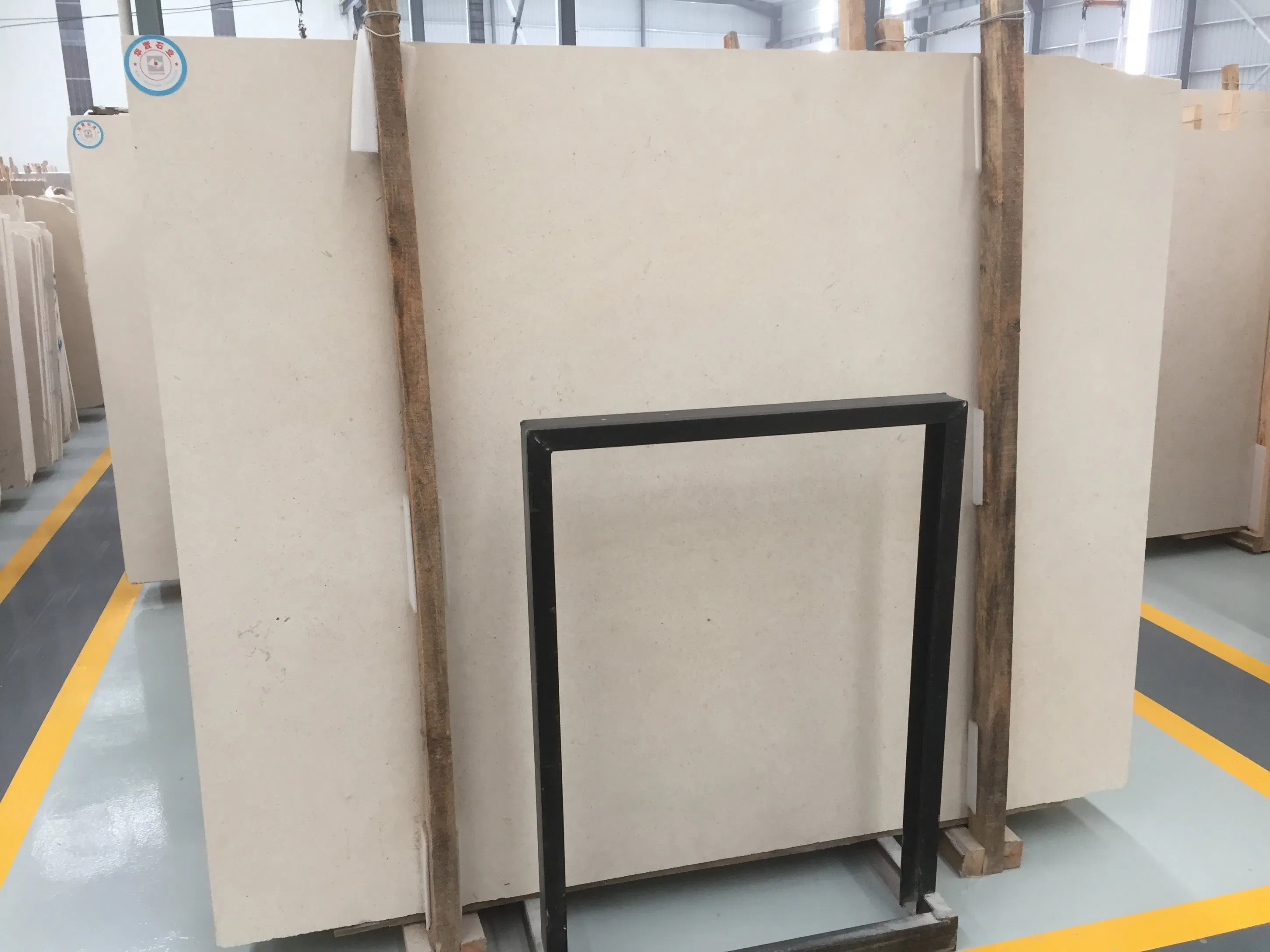 Popular Natural Chinese White Sand Beige Marble Slab and Tile for Hotel Wall Floor Decorate