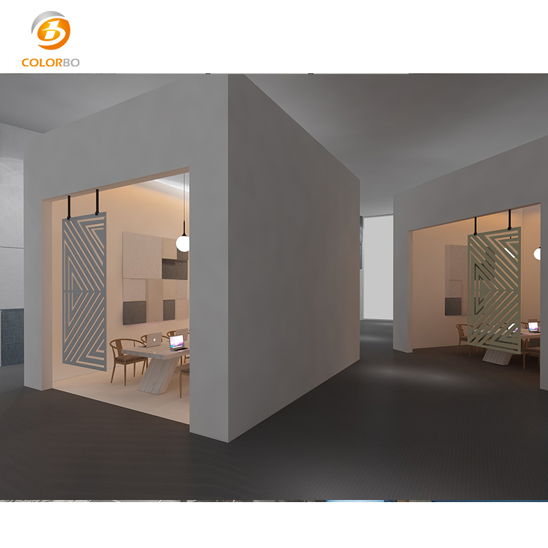 Hollow out Made In China Divider Customized PET Panel Space Partition screen