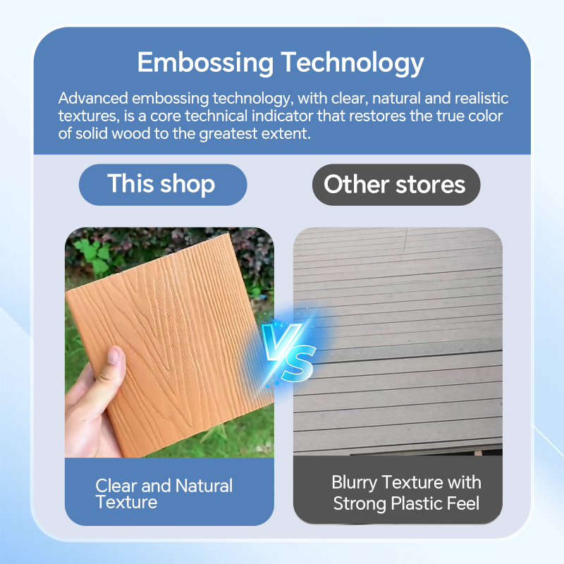 Алюминиевый настил для улицы с текстурой дерева