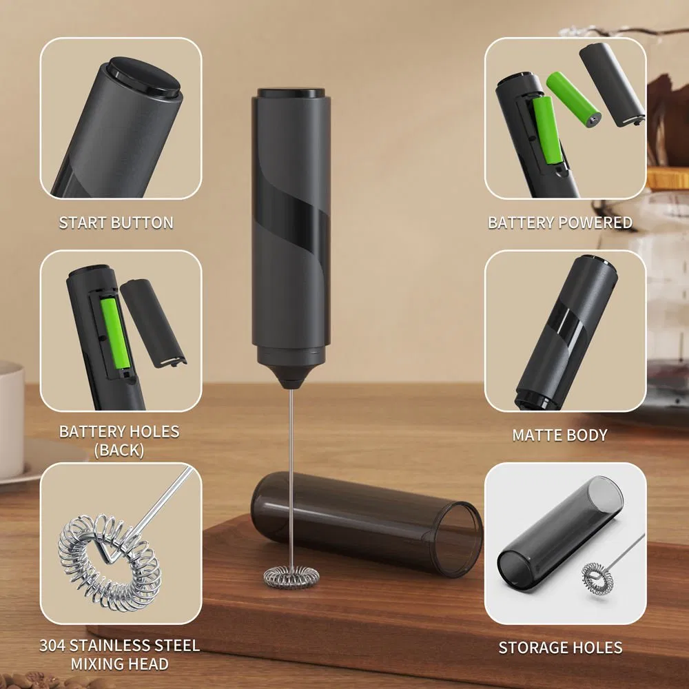 Wholesale Portable Drinks Blender Electric Milk Frother Mini Mixer Handheld Electric Whisk