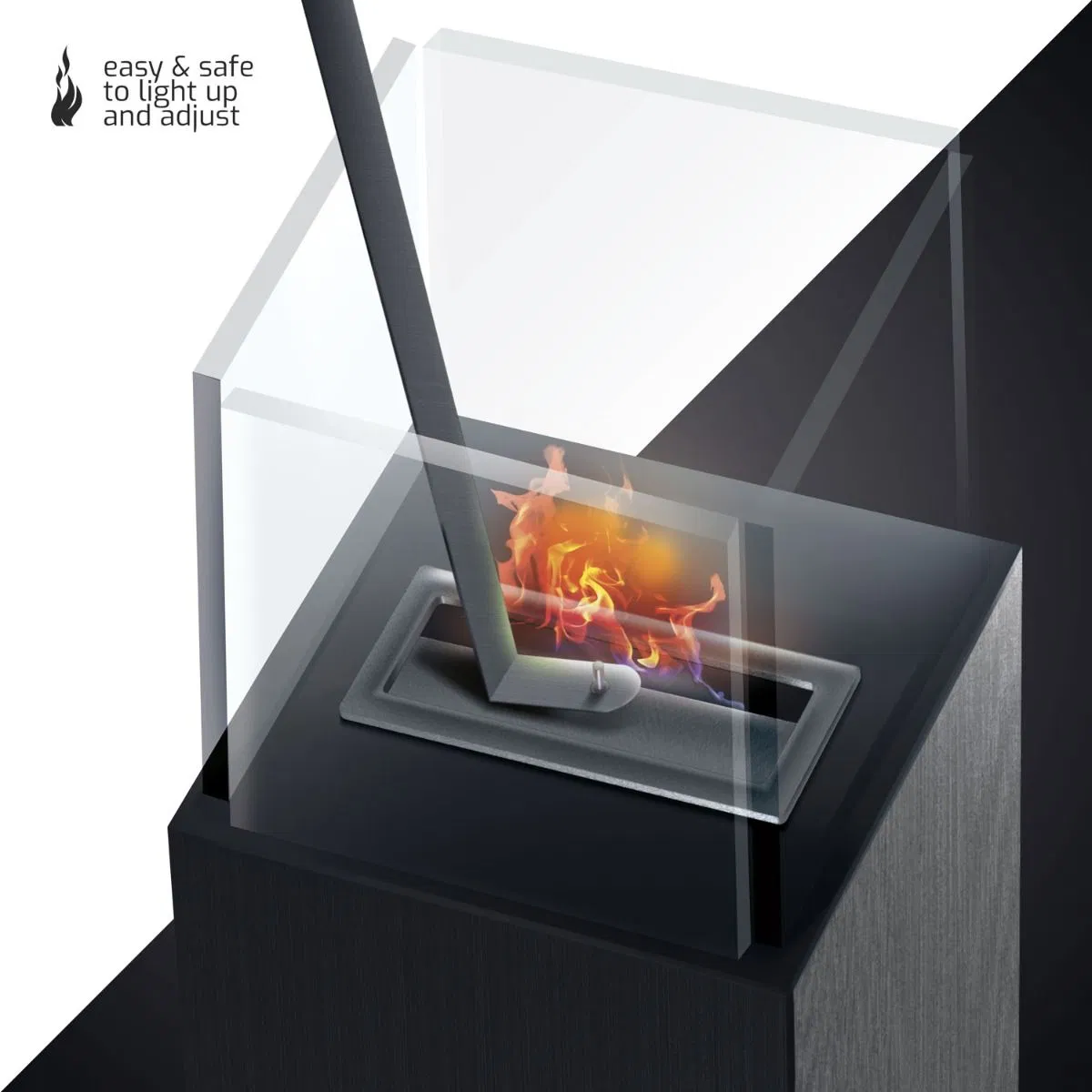 Fireplace Fire Place Bioetahnol Ethanol Cheminee Tornado