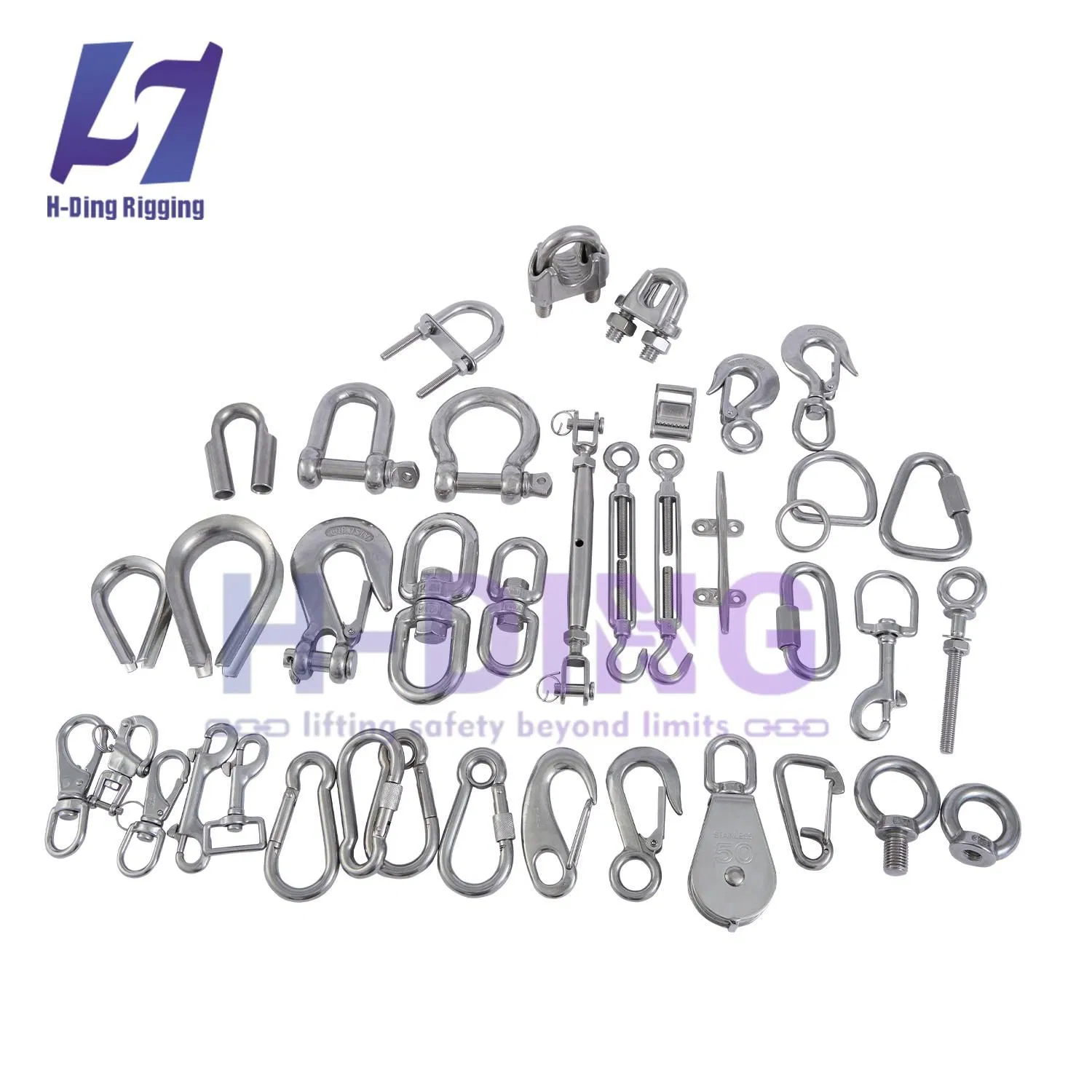 Customized High Quality Stainless Steel Chains for Heavy Duty Lifting and Rigging with Fine Link Design