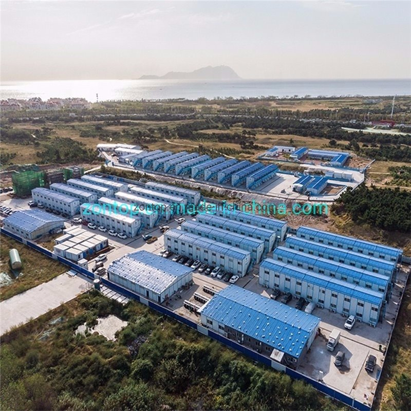 China Ready Made Steel Structure Anti Quake Prefab Farm House Sandwich Panel Water Proof House K Type Prefabricated House