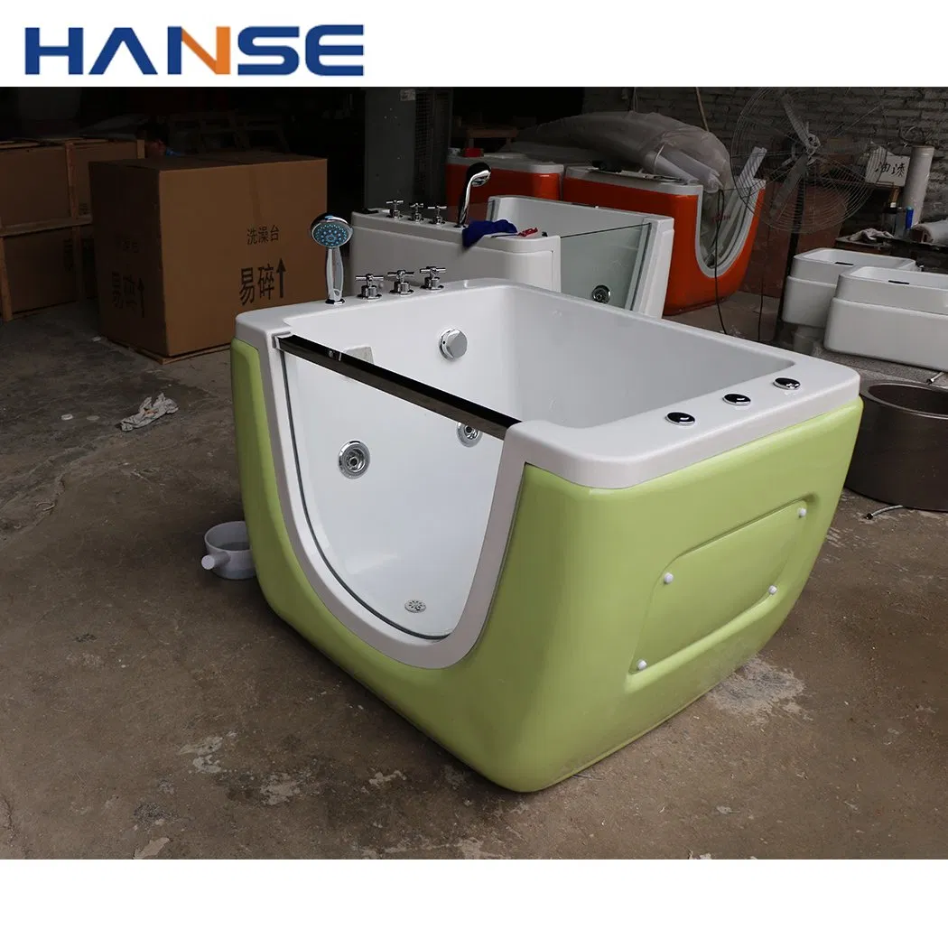 Детская акриловая ванна с гидромассажем и подсветкой