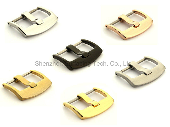 Stainless Steel Watch Buckle Brushed Silver 12-24mm 1814