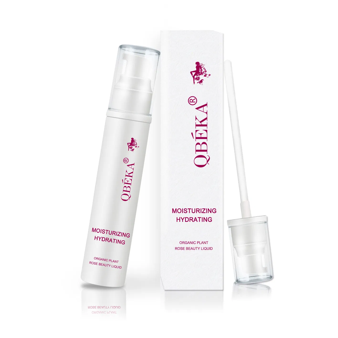OEM Available Qbeka Organic Plant Rose Beauty Liquid Moisturizer
