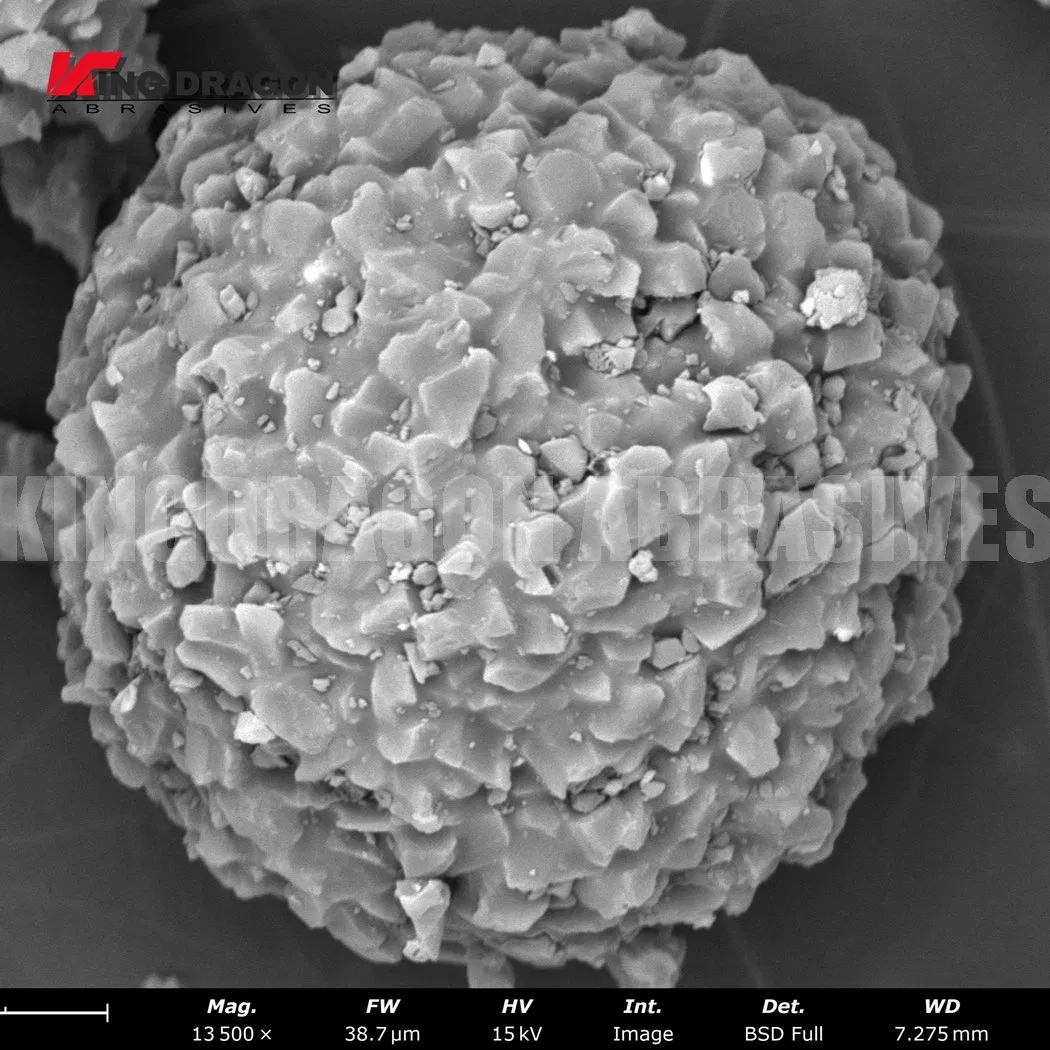 Spheroidal Like Agglomerated Polycrystalline Diamond Powder for Polishing Solution Polishing Paper