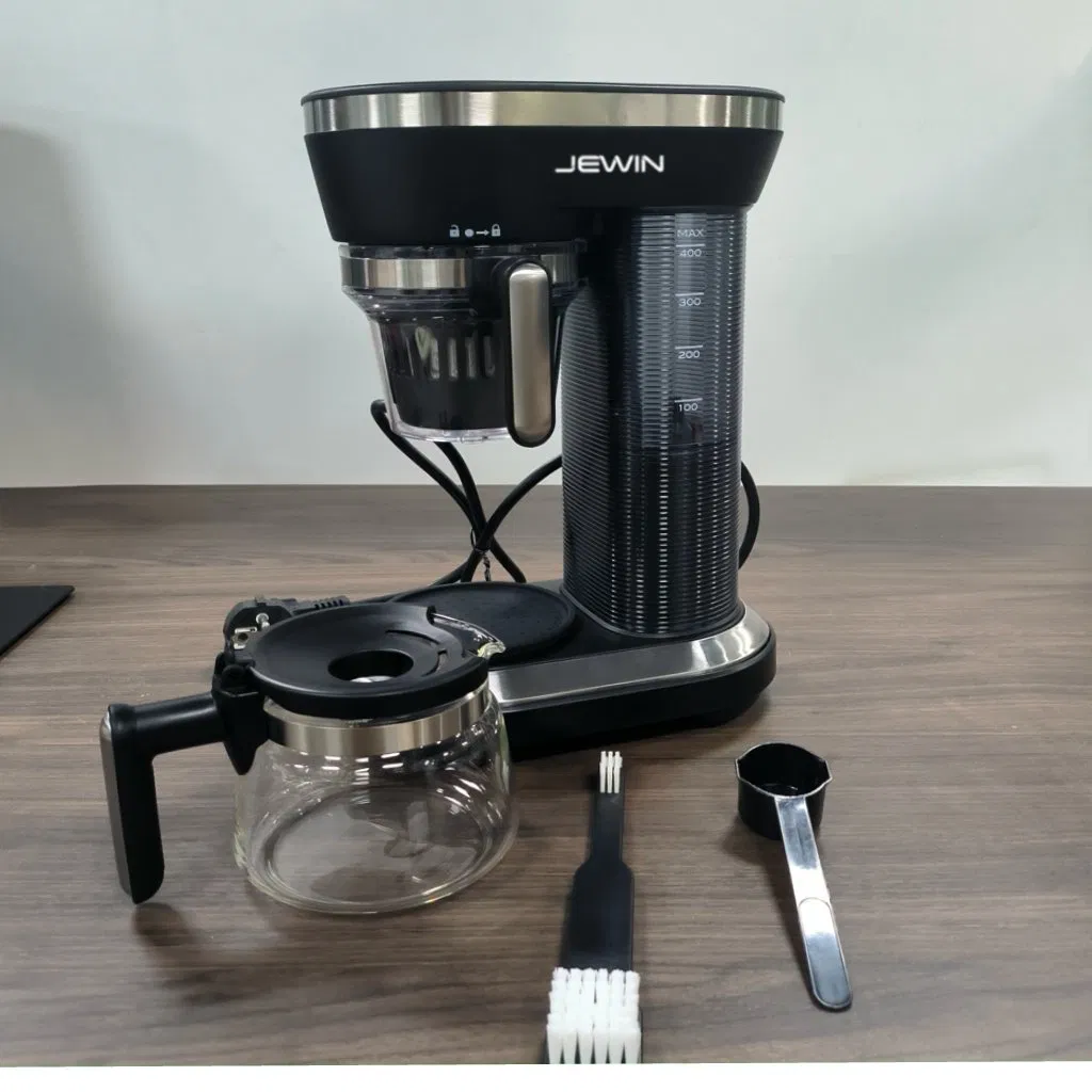 Commercial & Home with Auto Grinding, Strong Brew, Tritan Cup, 80º C Perfect Temp Coffee Maker