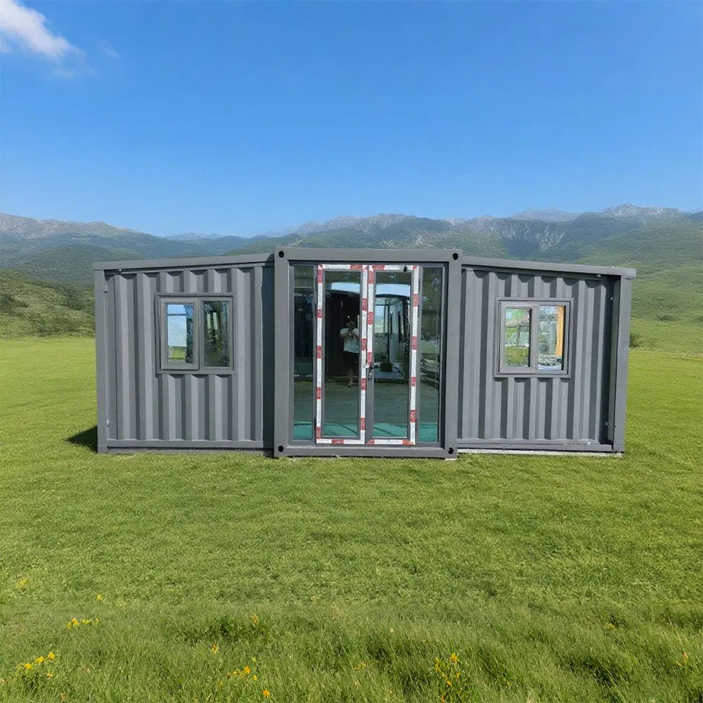 Prefabricated Container House for Construction Site, Reusable and Durable Panels Ready Prefab House Portable Prefab House