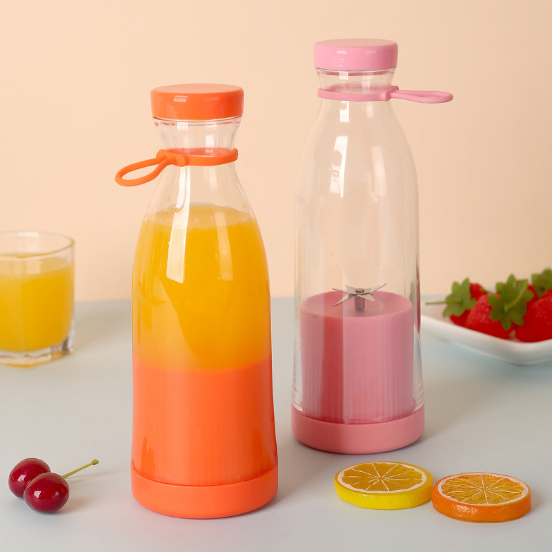 Portable Electric Juice Maker - Compact Charging Juice Cup with Six-Blade Design