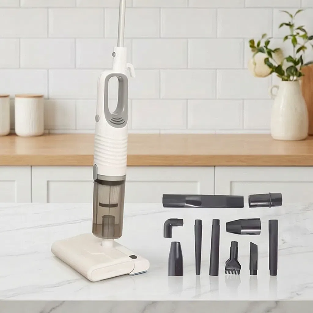 Dry and Wet Wired Floor Carpet Steam Vacuum Cleaner with Water Tank