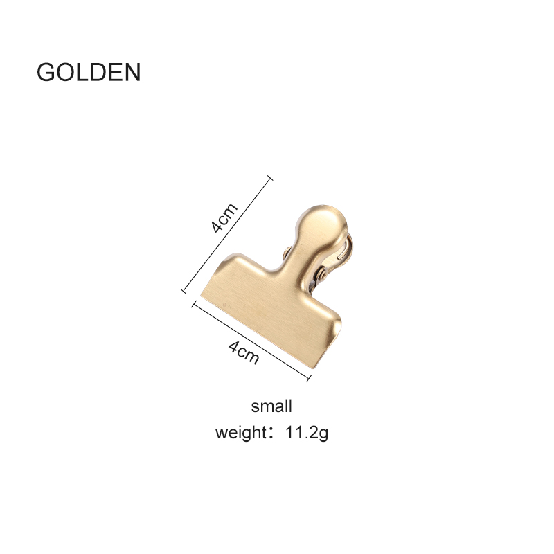 Stainless Steel Bag Clip for Kitchen Food Sealing