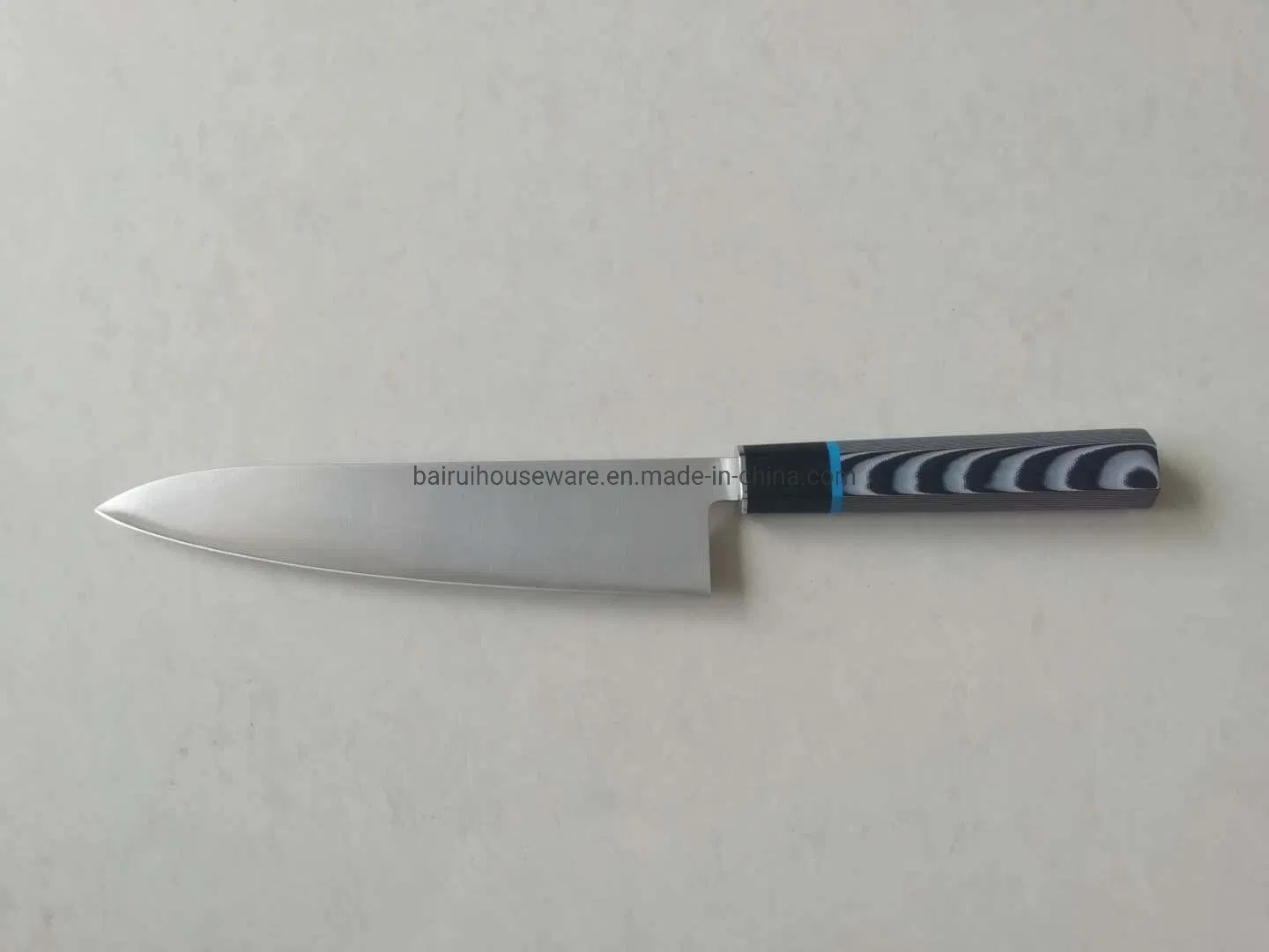Поварской нож из нержавеющей стали с рукоятью G10