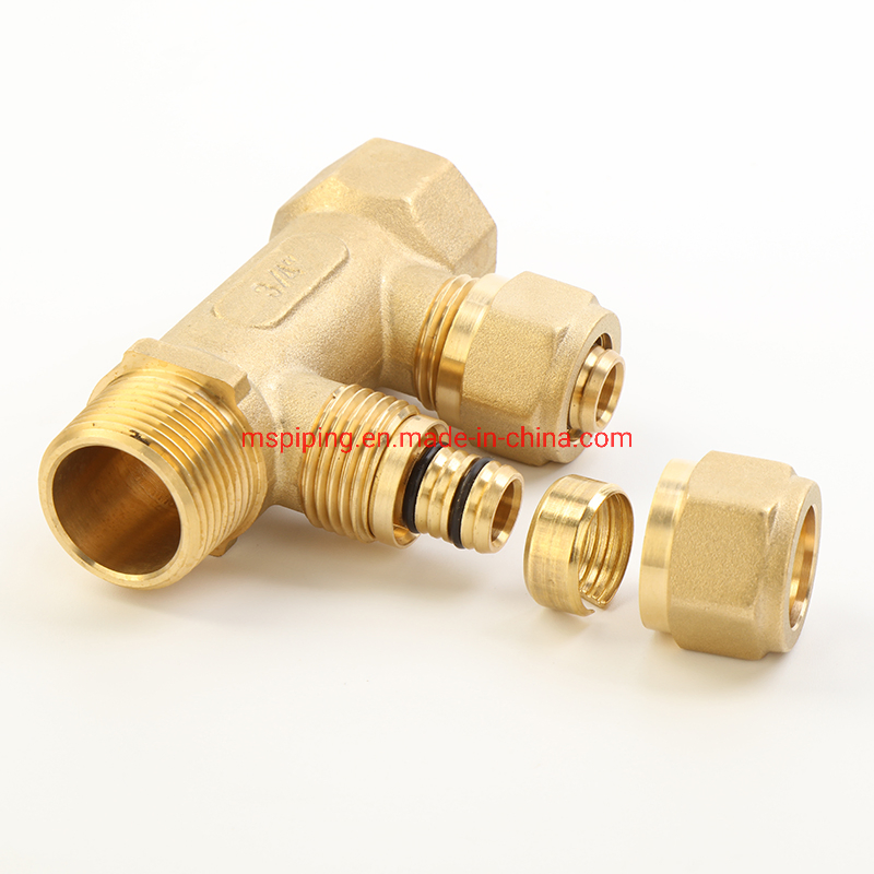 China Manufacturer Casting Brass Floor Heating Manifold Brass /Copper Without or with Nickel Plated