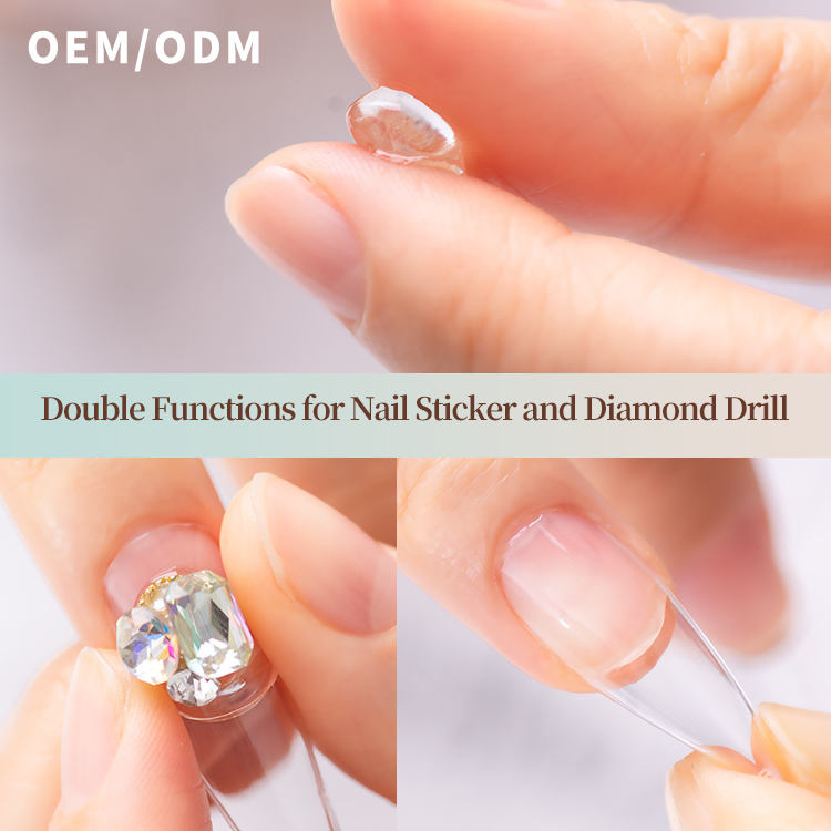 Gum Extend Gel Full Cover Extension False Nail Curved Press on Nails Soft Gel Long Nail Tips