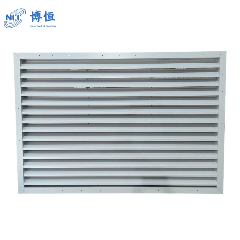 Rainproof Louver Superior Aluminum Weather-Resistant Louver for Efficient Ventilation and Rainproof Protection