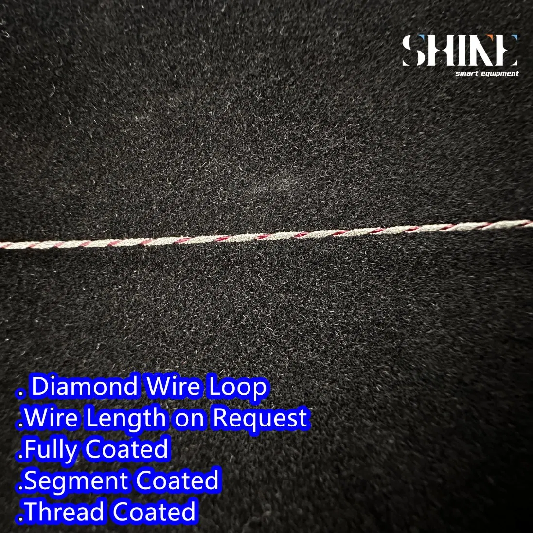 Алмазная проволока для резки кристаллов и стекла