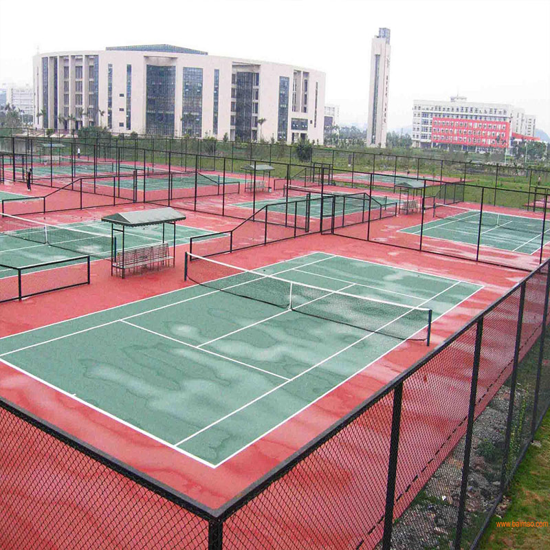 Supply Stadium Fencing Football Stadium Dark Green Sports Field Fencing Net