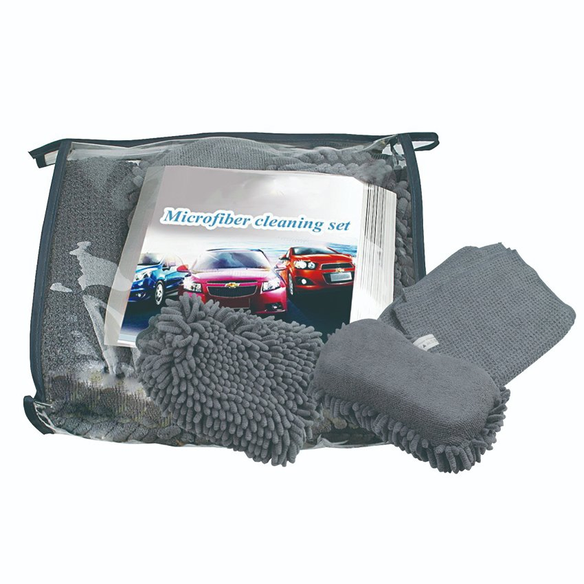 Car Cleaning Set/Microfiber Car Care Kit/Car Washing Set