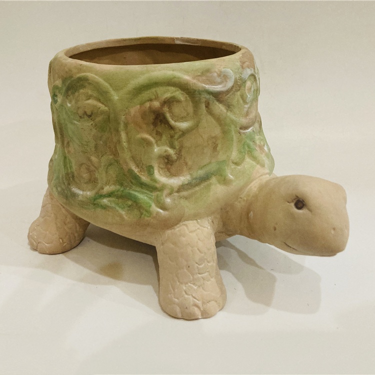 Горшок керамический для суккулентов клубника ручная работа