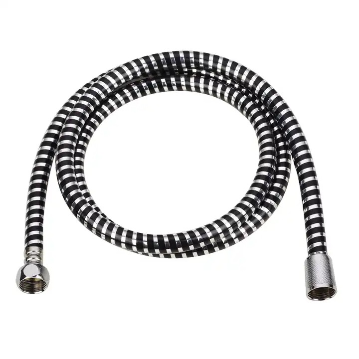White 1.5m Flexible PVC Shower Hose for Hand Shower