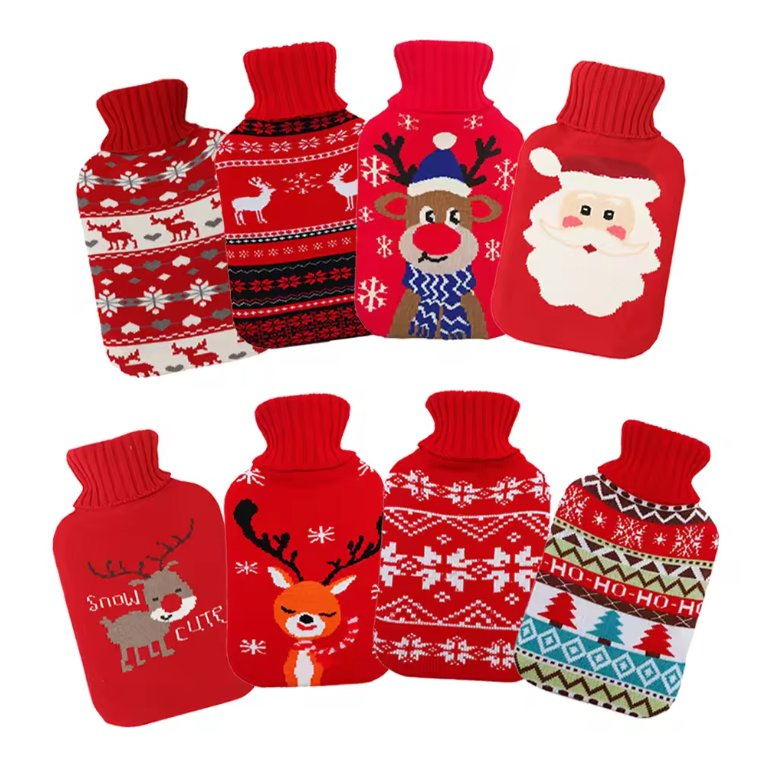 China Manufacture High Quality Colorful Rubber Medical Water Bottle Rubber Bottle