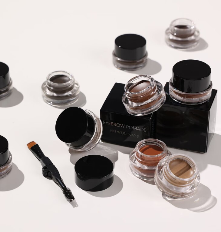 Waterproof Dye Cream Eyebrow Natural Cosmetics Eyebrow Pomade Custom Logo