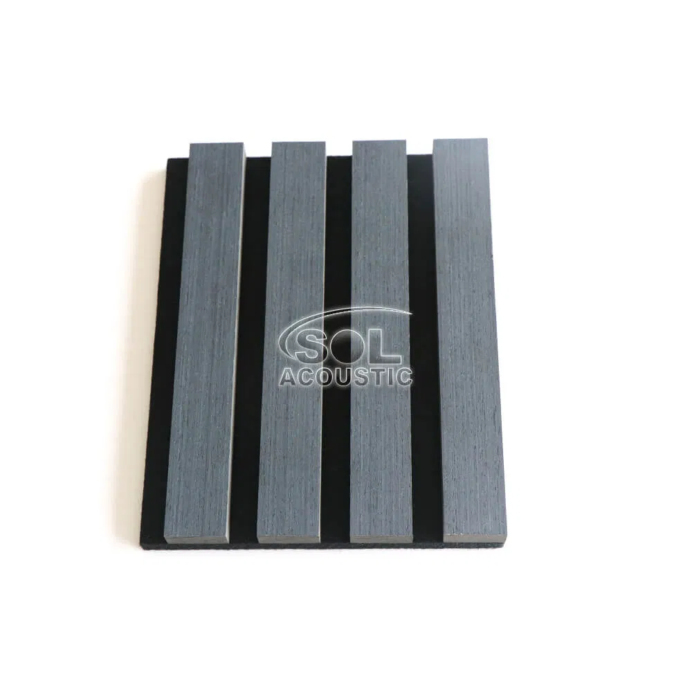 Sol Acoustic Ceiling Wood Slat Acoustic Board Interior Wall Panels