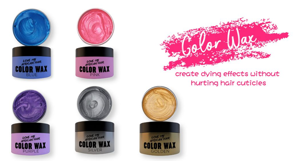 High Quality Strong Hold Hair Color Wax