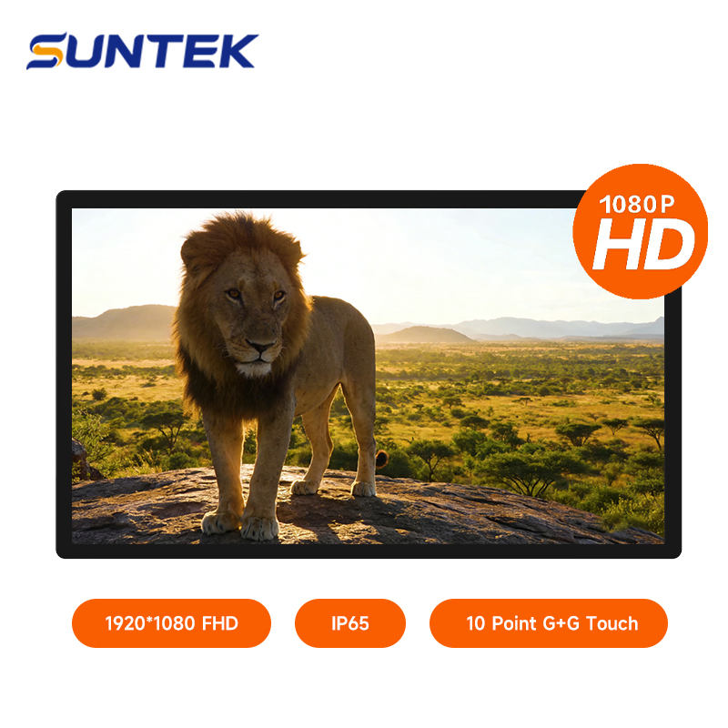 Suntek 15.6 Inch Android LED Monitor Wall Mounted Industrial Touch Panel PC
