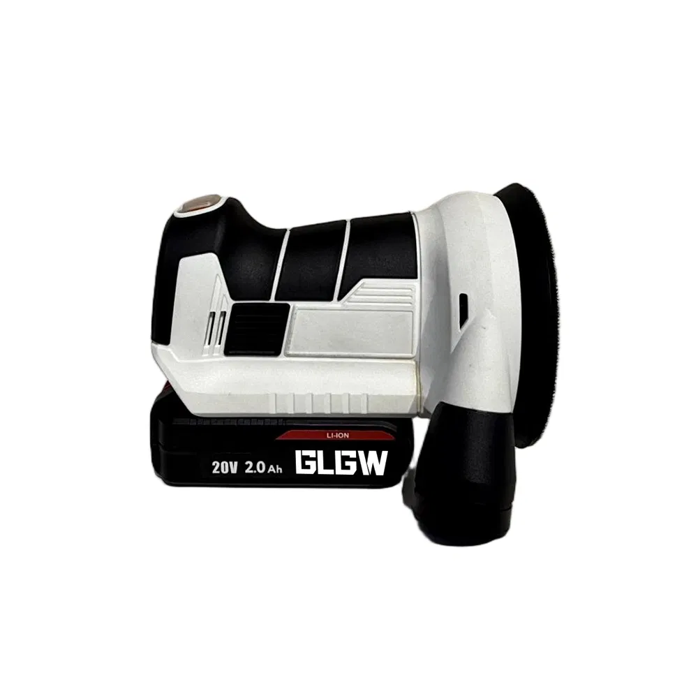 Glgw Battery Power Tools 18V 5 Inch Cordless Electric Random Orbital Sander