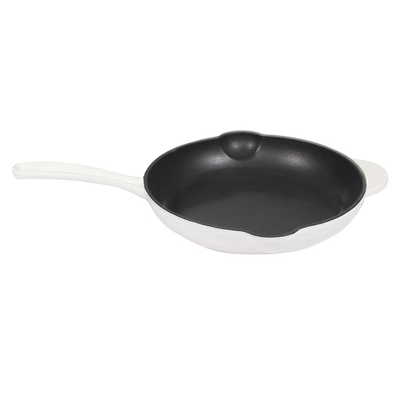 Non Stick Skillet Enamel Large Capacity Frying Pan Cast Iron Skillet with Handle Frying Pan