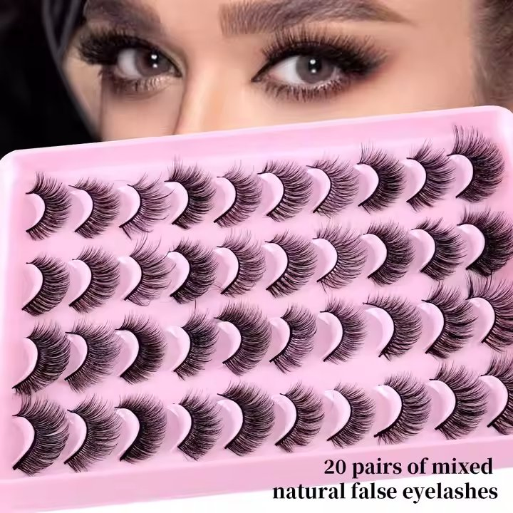 3. Handmade Vegan Lashes - Cruelty-Free & Hypoallergenic for Sensitive Eyes