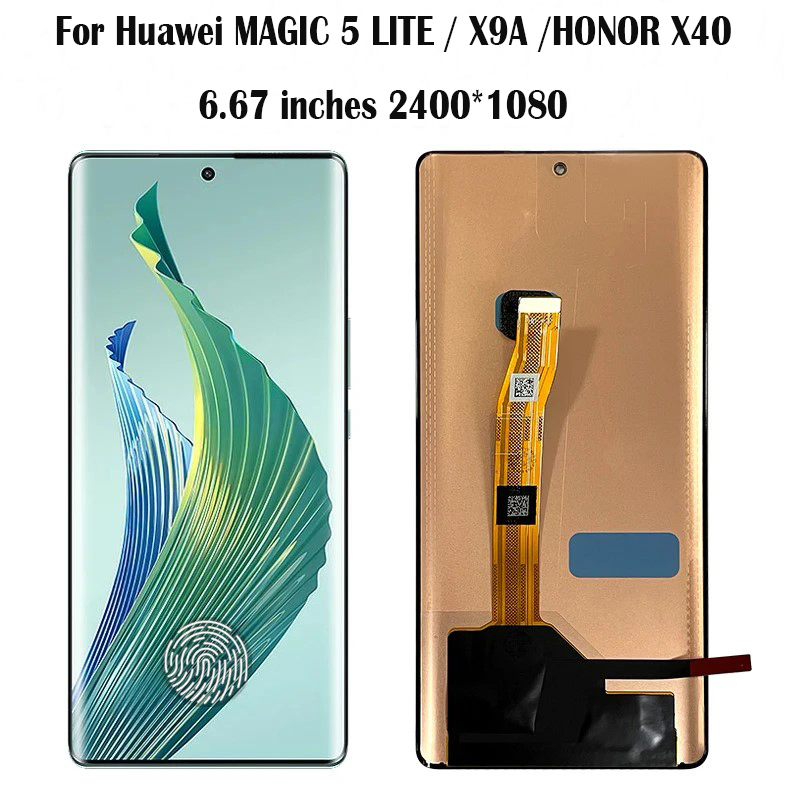Replacement Original Phone Screen Assemblies for Huawei Honor Magic 5 Lite Honor X9a Honor X40 LCD Touch Display