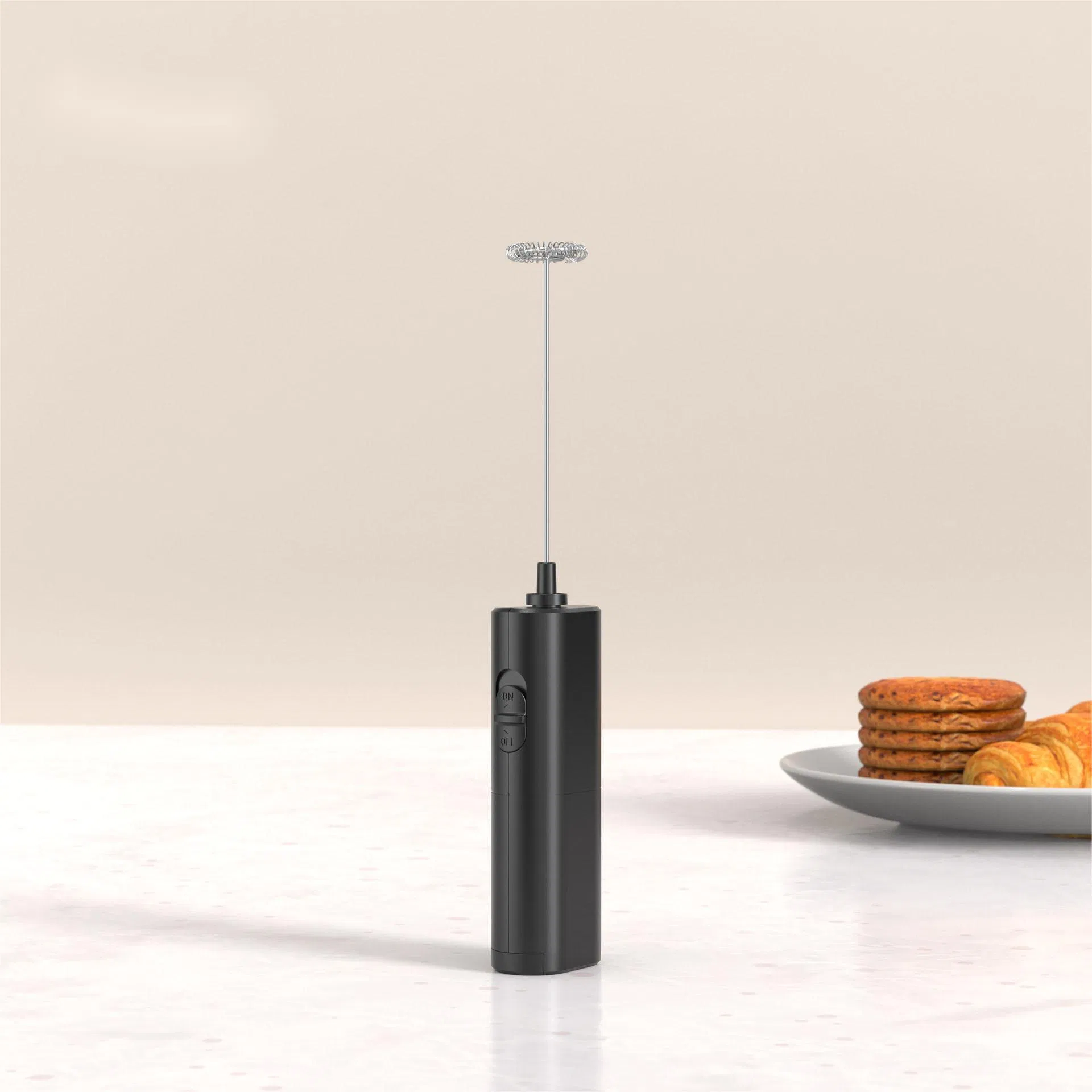 Household Office Handheld Coffee Mixer Portable Milk Cream Frother with Electric Whisk