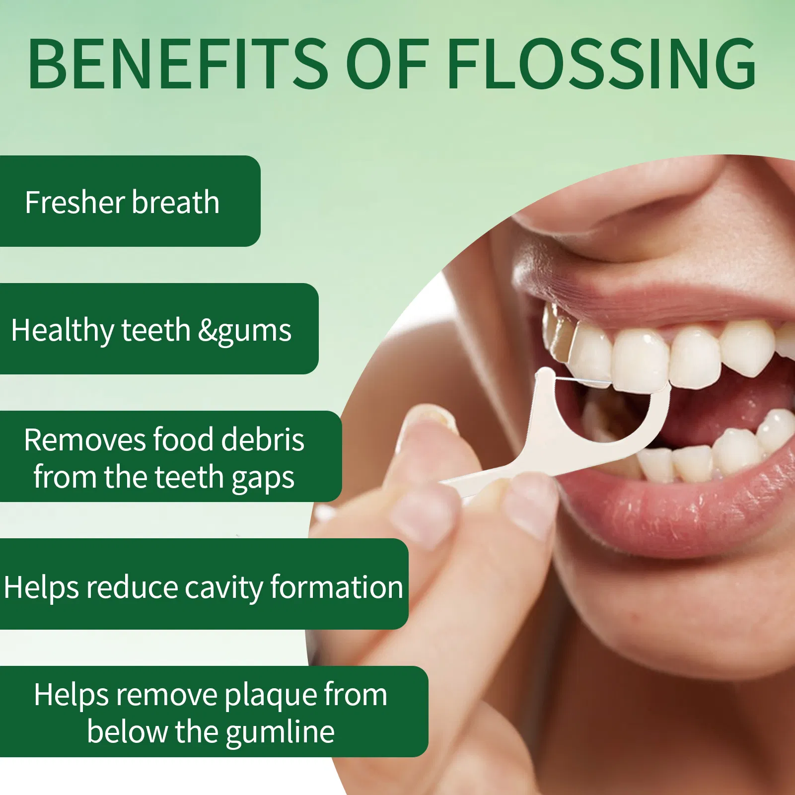 Eco-Friendly Dental Floss Picks for Oral Hygiene