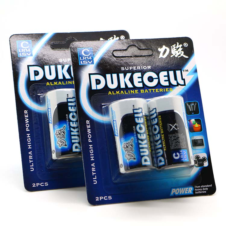 Батарейка алкалиновая LR14/C 1.5V DUKECELL