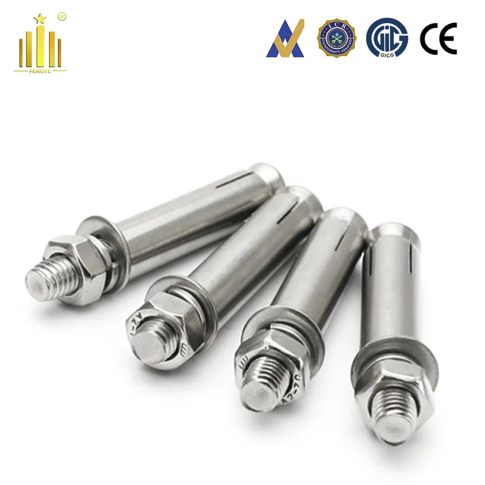 Corrosion-Resistant Stainless Steel Expansion Bolts for Outdoor Use